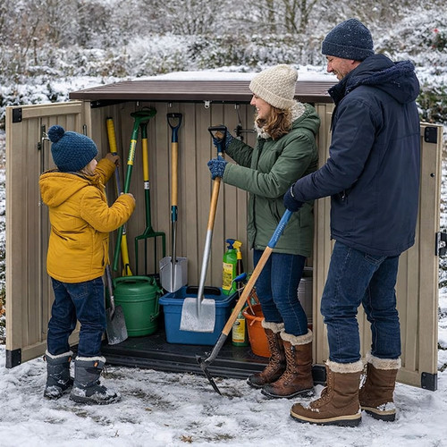Outdoor garden storage - garden, shed