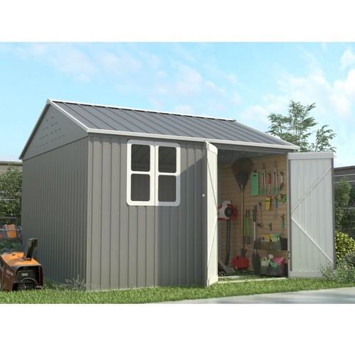 10x8ft steel apex garden - 10x8ft,