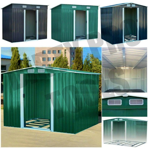 Metal garden shed 8 x - 6,